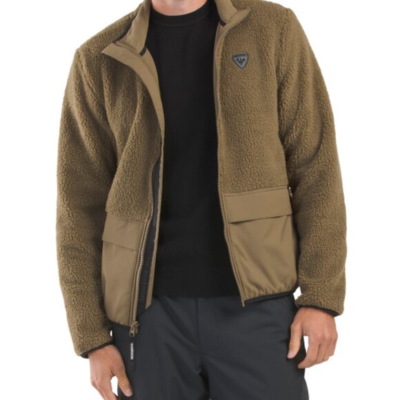 NEW ROSSIGNOL Full-zip Logo Fleece Jacket fig for men 561mn - Picture 10 of 10